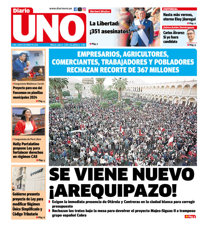 Edición del 8 de enero de 2024