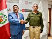 Gobernador de Amazonas junto a Ministro del Interior impulsa la construcción de La Escuela Técnico Superior PNP – ETS Amazonas