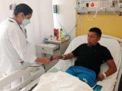 Policías heridos por explosión de granada reciben atención especializada en Hospital Nacional PNP «Luis N. Sáenz»