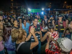 Alcalde Hernán Sifuentes inauguró pistas, veredas y áreas verdes de Villa Horizonte de la Av. San Diego