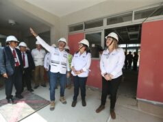Ministra de Educación inspecciona moderna Escuela Bicentenario en El Cercado de Lima