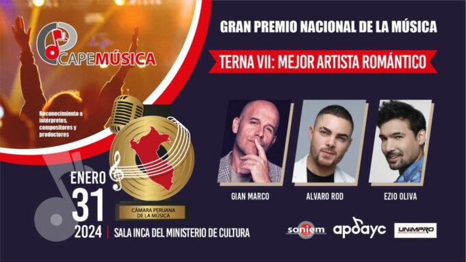 ‘Premios Capemúsica 2024’ lanza sus nominados