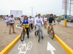 MML inaugura nuevas ciclovías que beneficiarán a más de 14 mil vecinos de Villa El Salvador