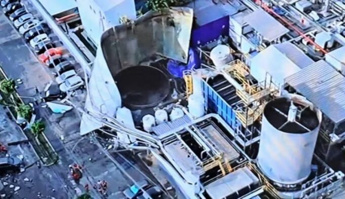 Fuerte explosión en PEPSICO de Santa Anita dejó a tres personas heridas y causó daños en inmuebles