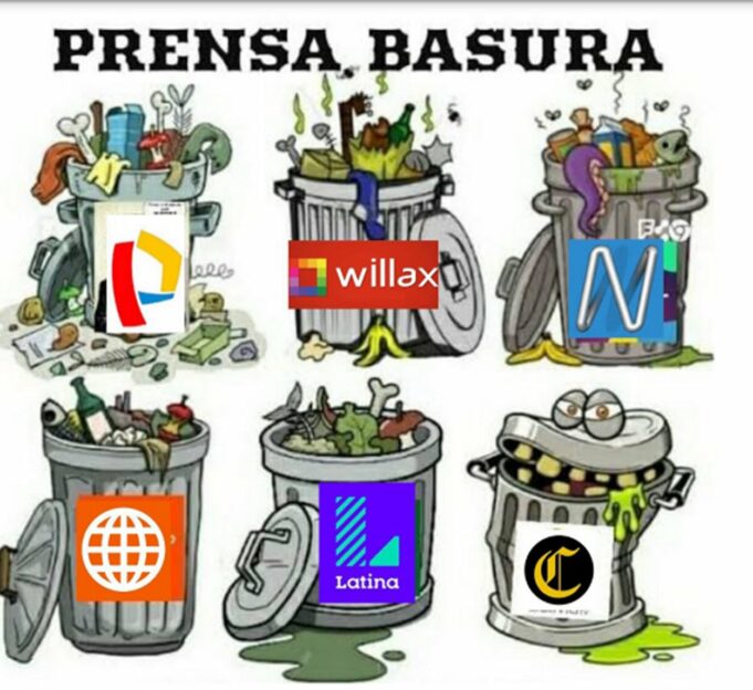 La prensa basura, la prensa mermelera,instrumento de propaganda de la burguesía