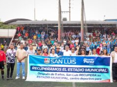 MUNICIPALIDAD RECUPERA ESTADIO MUNICIPAL DE SAN LUIS