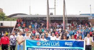 MUNICIPALIDAD RECUPERA ESTADIO MUNICIPAL DE SAN LUIS