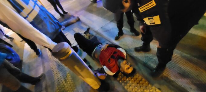 Serenazgo de Comas captura a presunto delincuente en moto que sufrió accidente en su huída