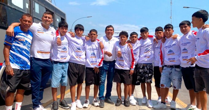 Selección Sub-14 del Rímac partió rumbo a Chile