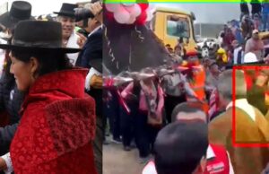 Dina Boluarte pedirá que no investiguen a mujer que la agredió en Ayacucho, afirma ministro de Justicia