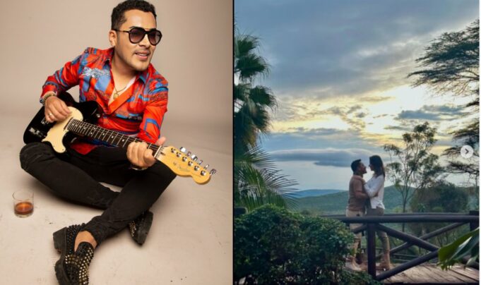 Alexander Blas. «Príncipe de la cumbia» se dio regalazo y goza de Luna de Miel en África