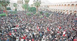 Arequipa en pie de guerra contra el MEF por recorte de presupuesto y Majes II