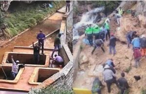 Tragedia en baños termales: deslizamiento mata a cuatro bañistas y deja posibles desaparecidos