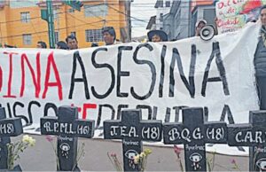Ayacucho repudia a Dina Boluarte: Por los 10 asesinados en las Protestas del 15 de diciembre de 2022