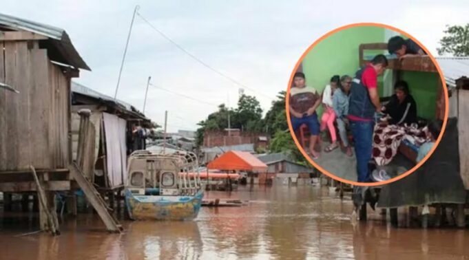 Emergencia por inundaciones en Loreto: Más de tres mil personas afectadas en cuatro distritos de la región