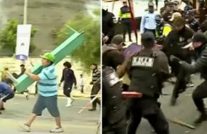 Pescadores artesanales de Chorrillos se enfrentan con palos y piedras a serenazgo en la Costa Verde