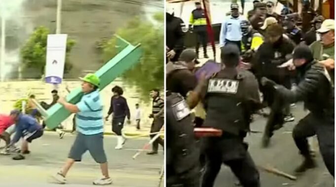 Pescadores artesanales de Chorrillos se enfrentan con palos y piedras a serenazgo en la Costa Verde