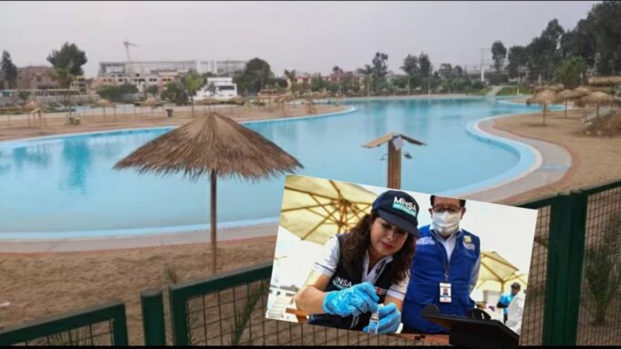 Playa artificial de Rafael López Aliaga es declarada como “no saludable” por el Minsa