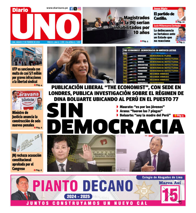 Edición del 17 de febrero de 2024