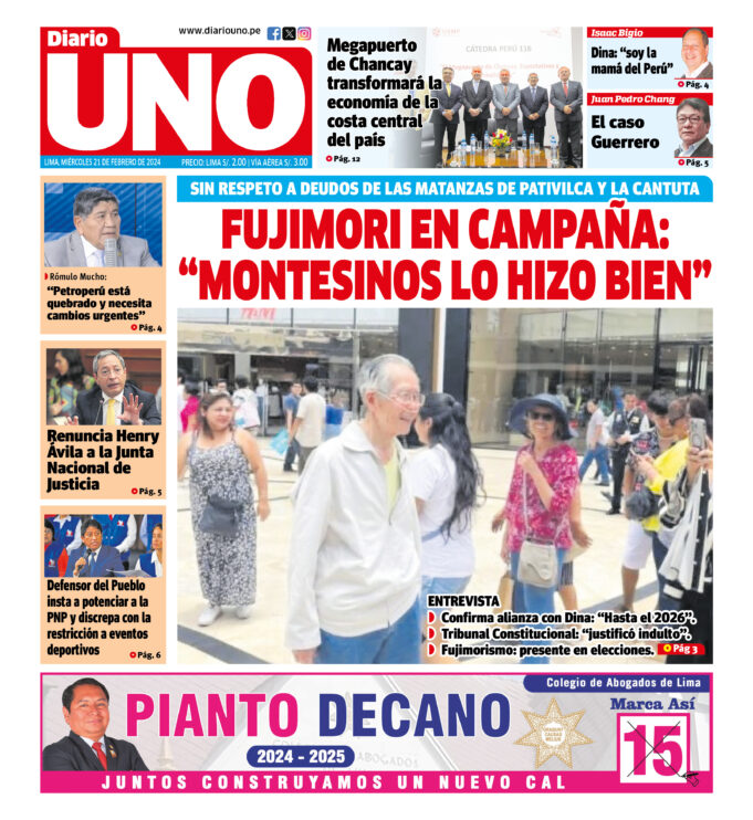 Edición del 21 de febrero de 2024