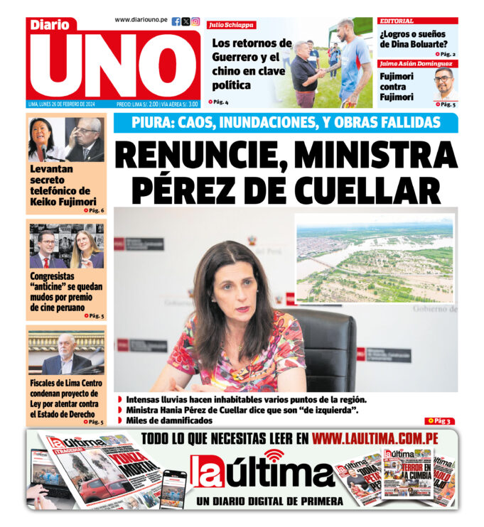 Edición del 26 de febrero de 2024