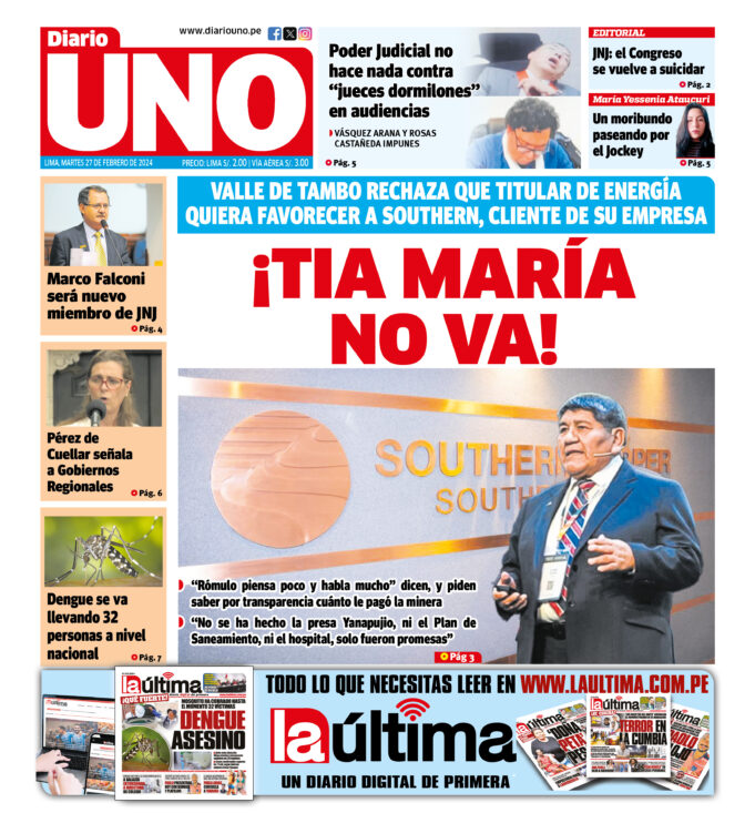 Edición del 27 de febrero de 2024