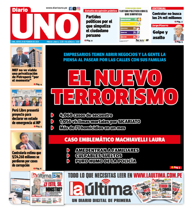Edición del 29 de febrero del 2024