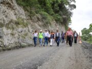 Gilmer Horna encabeza visita técnica para resolver con urgencia la problemática en el Sector El Aserradero tras terremoto de 2021