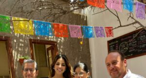 Luciana Fuster lleva alegría a niños del norte