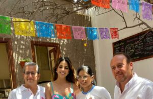 Luciana Fuster lleva alegría a niños del norte