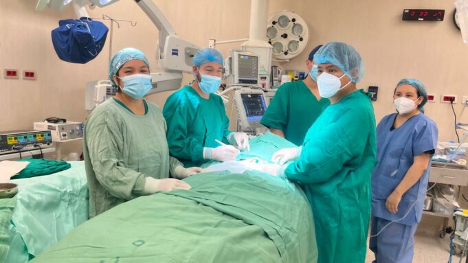 Desembalse quirúrgico en Hospital de Lima Este – Vitarte: Salvan a dos bebés con hernias diafragmáticas