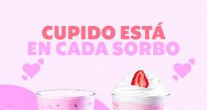 Cupido está en el aire con las bebidas de San Valentín de Starbucks®