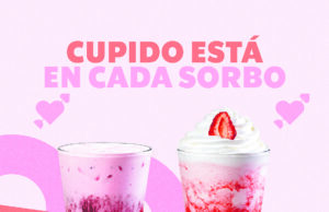 Cupido está en el aire con las bebidas de San Valentín de Starbucks®