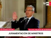Walter Astudillo juró como ministro de Defensa en reemplazo de Jorge Chávez Cresta