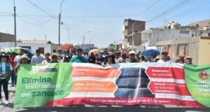 Pucusana: DIRIS Lima Sur realizó pasacalle contra el dengue