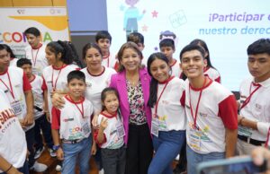 Ministra Tolentino inauguró asamblea nacional de niñas, niños y adolescentes que busca promover su bienestar