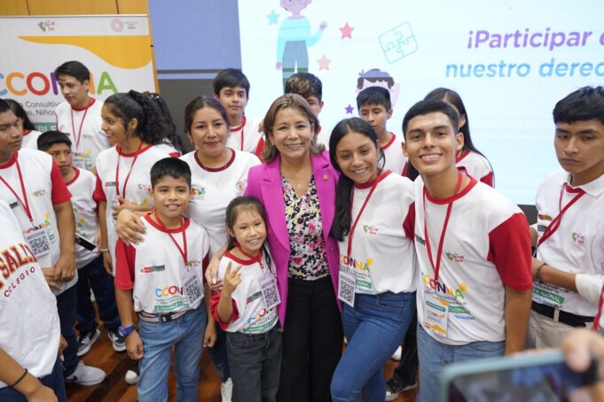 Ministra Tolentino inauguró asamblea nacional de niñas, niños y adolescentes que busca promover su bienestar