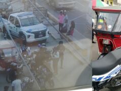 Serenazgo captura mototaxi que era utilizada por banda de raqueteros para robar en paraderos de Comas