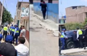 Captan a alcalde huyendo ante reclamo de vecinos por falta de agua, en Chiclayo