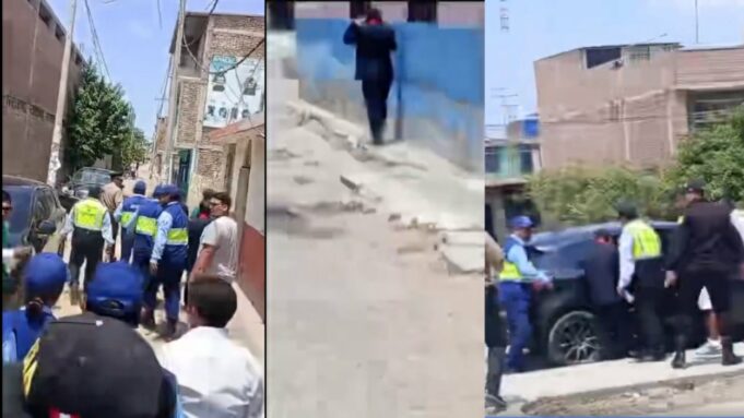 Captan a alcalde huyendo ante reclamo de vecinos por falta de agua, en Chiclayo
