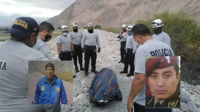 Arequipa: Dos policías mueren y cinco logran salvarse en el naufragio de un bote en el río Majes