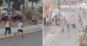Balacera entre presuntas barras bravas de Universitario y Alianza Lima deja cuatro heridos, entre ellos dos niños graves