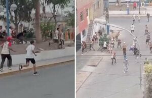 Balacera entre presuntas barras bravas de Universitario y Alianza Lima deja cuatro heridos, entre ellos dos niños graves