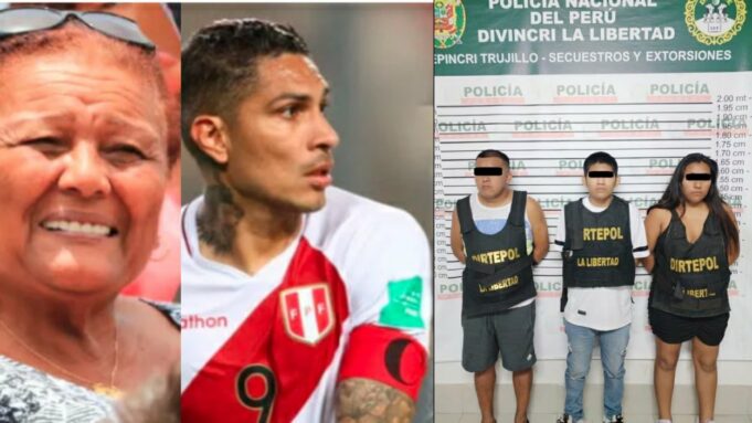 PNP captura a banda que estaría detrás de extorsiones a mamá de Paolo Guerrero