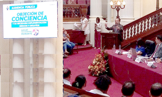 La objeción de conciencia: “Como defensa de la sociedad y los derechos fundamentales»