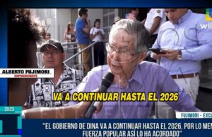 Alberto Fujimori abre su pico y habla sobre cuarta candidatura de Keiko y respalda a Dina Boluarte hasta 2026