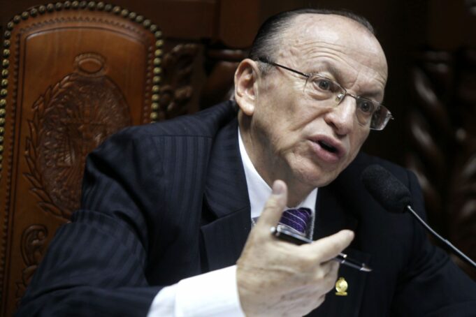 Falleció el exfiscal de la Nación, José Antonio Peláez Bardales, a los 77 años