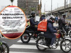Aplicativos delivery de motos anuncian paro para el 11 de marzo