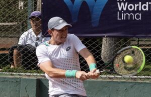 Una buena y la otra mala en el tenis peruano