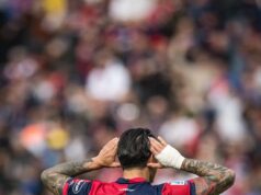 Lapadula marcó gol en triunfo del Cagliari sobre Salernitana 4-2 en Serie «A» de Italia